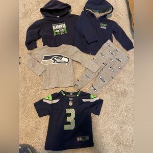 Seahawks Toddler 18M-2T Outfits